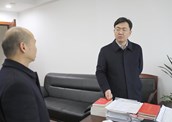 常德高新区领导检查节日值班值守工作