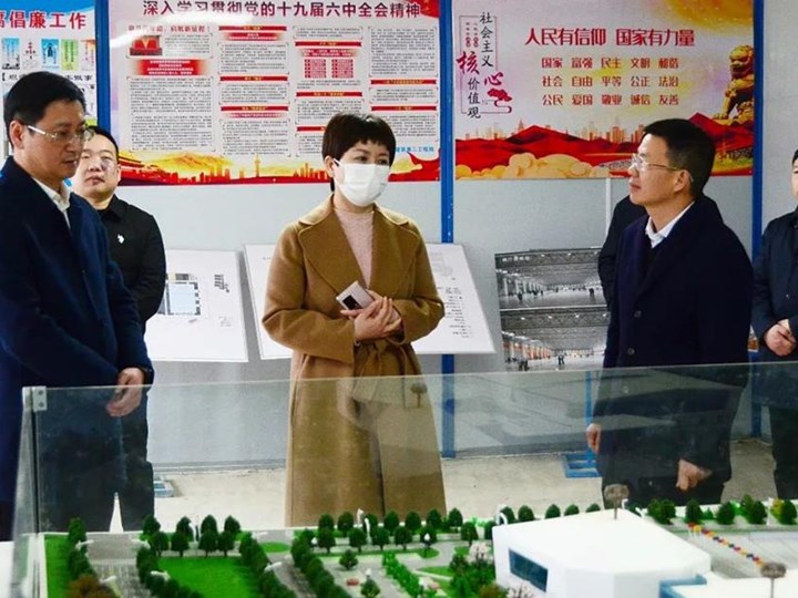 区领导走访调研重点企业与项目
